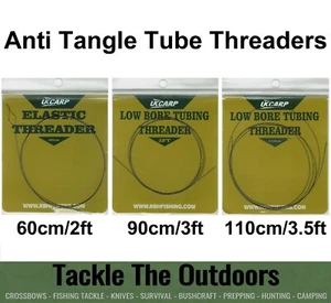 UKCARP Tackle Low Bore Anti Tangle Tube Threader Carp Coarse Fishing 60/90/110cm - Picture 1 of 7