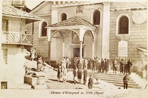 Cartolina - Chiesa di Antagnod ( Ayas ) - 1930 - Bild 1 von 2