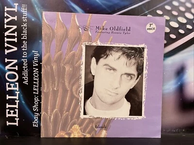 Mike Oldfield Ft Bonnie Tyler Islands 12” Single Vinyl Record VS99012 Pop 80’s - Image 1 of 4