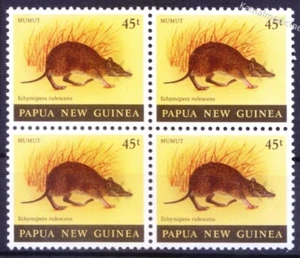 Papua Nuova Guinea 1980 MNh nero, echimipera naso lungo, animali selvatici - Foto 1 di 1