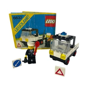 Camión de patrulla táctico vintage Lego Town 6632 100% completo con manual - Imagen 1 de 5