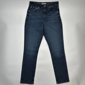 Madewell Jeans Größe 25 Damen The High Rise Slim Boy Jeans Dark Wash Blau Denim - Bild 1 von 10