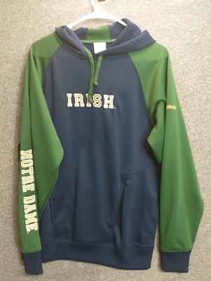 Columbia Notre Dame Lucha Irlandesa Sudadera Para Hombre Mediana Chaqueta con Capucha Foto 1 de 4
