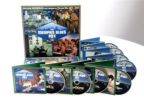 THE MEMPHIS BLUES BOX 1914-1969 New Audio 20 CD Box Set + 360 Pg Book 534 Tracks
