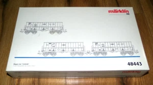 Marklin Ho 48443 USINOR Ore 3 Freight Car Train Set SNCF/SGW in Original Box - Picture 1 of 5