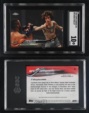 2018 Topps Chrome UFC Sean O'Malley #84 SGC 10 GEM Rookie RC