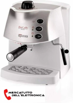 MACCHINA CAFFE TERMOZETA BARCAFFE 9000 PER CIALDE E MACINATO  1 - 2 TAZZE 850W - Immagine 1 di 3