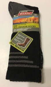 1 par de calcetines crew Dickies zapatos de algodón talla 6-12 punta de acero para hombre negros - Imagen 1 de 2