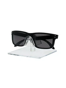 Single Tier Sunglasses Eyeglasses Square display stand Clear Acrylic - Picture 1 of 10