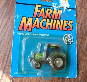 Farm Machines Deutz-Allis 6260 Diecast Metal Green Tractor by Ertl 1991, Replica - Picture 1 of 4