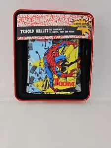 Marvel Legends Trifold Wallet In Limited Edition Collectors Tin New - Picture 1 of 5