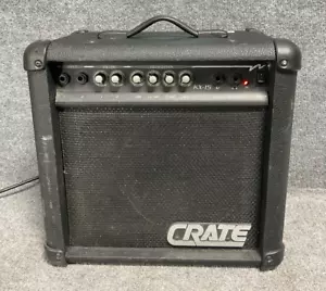 Crate Keyboard/Guitar Amplifier KX-15 Equalization, Headphone Jack - Black Color - Picture 1 of 14