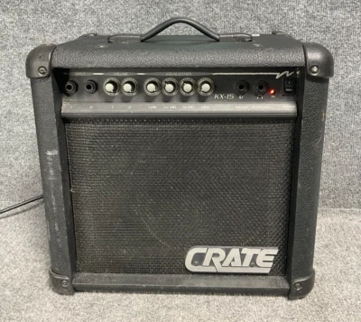 Amplificador Crate KX‐15 🎸🎹 ECUALIZADOR + conector para auriculares - negro Foto 1 de 4