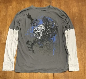 Y2K Langarm T-Shirt 2XL Grunge Premium IV - Bild 1 von 8