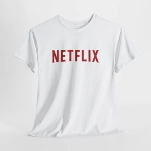 Netflix T-Shirt - Unisex Logo Baumwolle Tee für Männer Frauen oder Filmfans - Bild 1 von 13