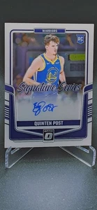 2024-25 Panini Donruss Optic - Signature Series Quinten Post, Quinten Post... - Picture 1 of 2