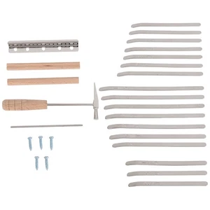 17Keys Kalimba DIY Kit Thum Piano Ersatzteile mit Keys Bridge Tuning Hammer8007 - Bild 1 von 6
