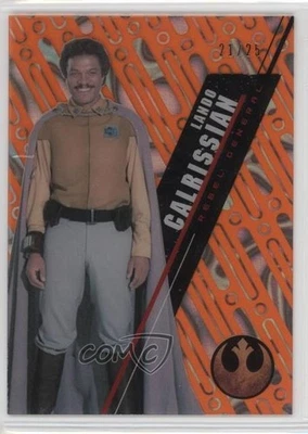 2016 Topps Star Wars High Tek Form 1 21/25 Lando Calrissian #SW-4 1b8 - Image 1 of 3