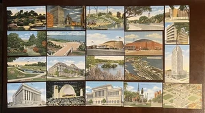 Milwaukee Wisconsin Vintage Postkarte Lot von 19 UNBENUTZT - Bild 1 von 7