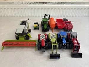 siku 1:50 Bundle Joblot Tractor Trailer Combine Harvester Front Loader Cutter - Picture 1 of 10