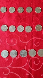 15 DDR Münzen 5 10 20 Mark , interessantes Konvolut , - Bild 1 von 19