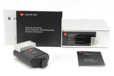 [NEUWERTIG in Box] Leica SF 24D Blitz schwarz 14444 für M6 M7 M8 M9 TTL aus... - Bild 1 von 4