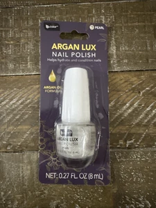 B Color Argan Lux Nail Polish "Pearl"-Brand New-SHIPS N 24 HOURS - Picture 1 of 5