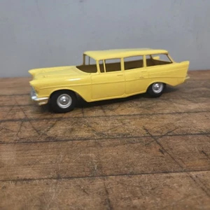 1957 Chevrolet Bel Air Yellow Station Wagon Promo Car Friction - Picture 1 of 19