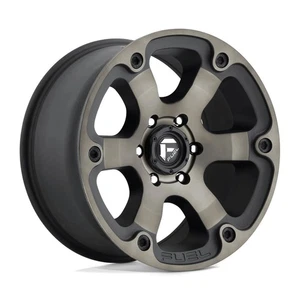 Cerchio in Lega Fuel 1PC BEAST 9X17 6X139,7 ET1 Matte Black Double Dark Tint - Foto 1 di 1