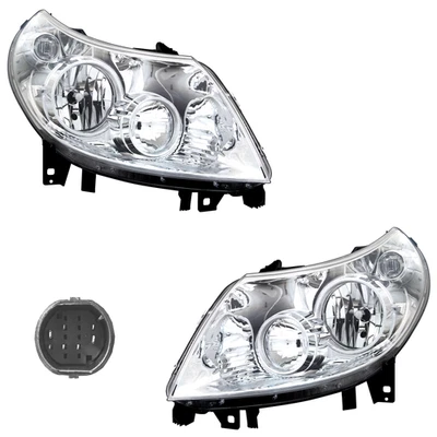 Scheinwerfer Set für Fiat Ducato Peugeot Boxer Citroen Jumper2006-2010 H1 H7 - Bild 1 von 4