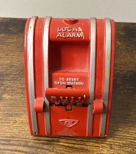 Vintage Edwards Standard Electric Non Coded 270 SPO Pull Down Station Fire Alarm - Picture 1 of 6