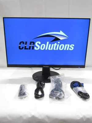 ViewSonic VA2447-MH VS18522 24" FHD LED MVA Monitor 100Hz HDMI/VGA FreeSync B - Image 1 of 4