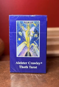 SEALED rare Throth Tarot Alistair Crowley Small Deck Booklet Cards 1996 OOP - Bild 1 von 7
