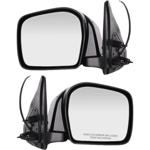 Power Mirror Set For 2001-2004 Toyota Tacoma Primed Manual Folding - Picture 1 of 12