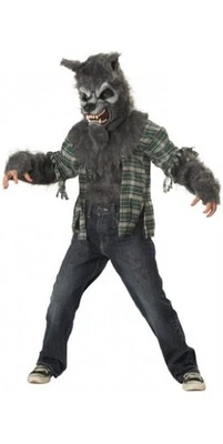Howling At The Moon Wolf Costume M 8-10 - Image 1 of 2