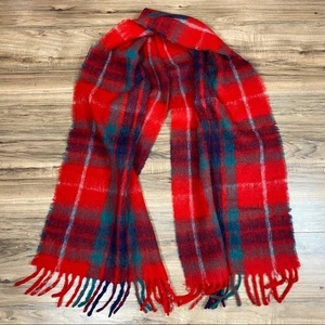 J. Crew Plaid Wool Blend Scarf - Picture 1 of 3