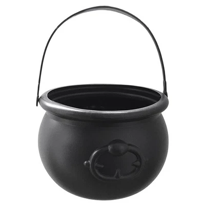 Halloween Divertido Mini Calavera Bruja Calderos Cubos Caramelo Olla Accesorios Decoración del Hogar Foto 1 de 4