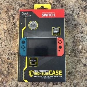 Steel Play Protective Case And Screen Protection For Nintendo Switch, Brand New - Picture 1 of 4