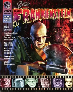 SCARY MONSTERS MAGAZINE #120-2021 ANNUAL CASTLE OF FRANKENSTEIN TOWER OF LONDON - Picture 1 of 2