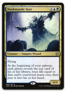 Duskmantle Seer #202 (NM) Conspiracy Take the Crown CN2 Magic MTG - Picture 1 of 2