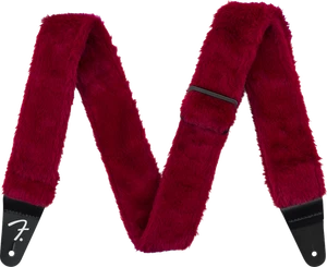 FENDER Poodle Plush Strap, Red - Bild 1 von 3