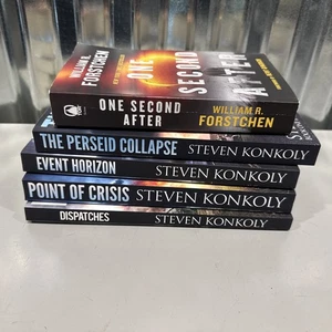 The Perseid Collapse Alex Fletcher Series Books #1-4 Lot + One Second After - Imagen 1 de 2