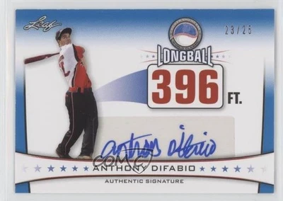 2013 Leaf Power Showcase Longball Auto /25 Anthony Difabio #LBA-ADF Auto - Image 1 of 2