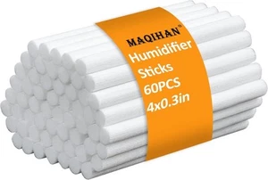 60 Stück Luftbefeuchter Stick Filter Nachfüller - Mini Luftdiffusor Reine Dochte Nachfüller... - Bild 1 von 7