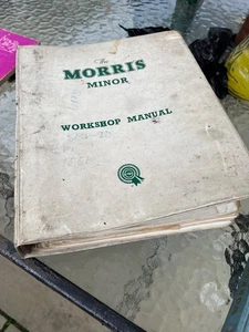 Morris Minor Workshop Manual Original Ringbinder - Picture 1 of 7