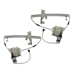 Juego de 2 piezas reguladores de ventana eléctrica delanteros con motores para 94-97 Rodeo Passport - Imagen 1 de 1