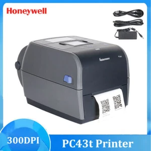 Intermec PC43t 300DPI Thermal Transfer Barcode Label Printer with Power Supply - Picture 1 of 9