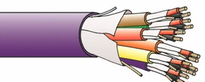 Belden 7880A 8Pr Digital Audio Snake Cable VIOLET - 50Ft - W035 - Picture 1 of 4