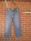 LEVIS 550 Men&#39;s Relaxed Ripped Faded Denim Jeans Measured 35.5 x 31