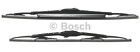 For BMW Z4 VW Golf Jetta Set of 2 Front Windshield Wiper Blades Bosch 3397001584